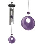 Amethyst Precious Stone Wind Chime from Woodstock
